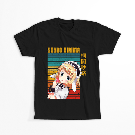 Koszulka Czarna - Is the Order a Rabbit?  - WYBIERZ KOLOR KOSZULKI I FASON