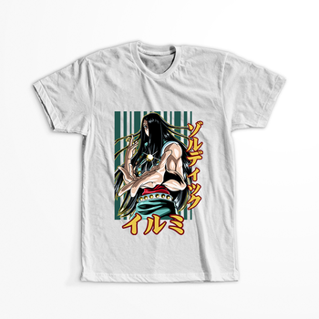 Koszulka Biała Hunter x Hunter WYBIERZ KOLOR KOSZULKI I FASON