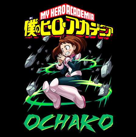 Koszulka Biała My Hero Academia / Akademia bohaterów - WYBIERZ KOLOR KOSZULKI I FASON