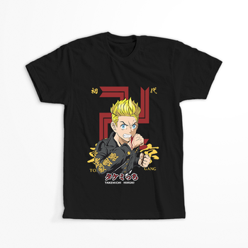 Koszulka Czarna Tokyo Revengers WYBIERZ KOLOR KOSZULKI I FASON