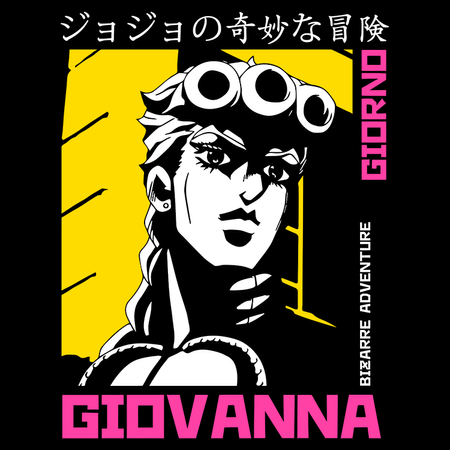 Koszulka Biała JOJO's Bizarre Adventure - WYBIERZ KOLOR KOSZULKI I FASON