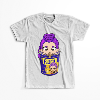 Koszulka Biała KPop Demon Hunters WYBIERZ KOLOR KOSZULKI I FASON