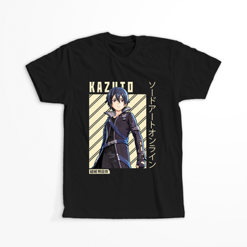 Koszulka Czarna Sword Art Online WYBIERZ KOLOR KOSZULKI I FASON