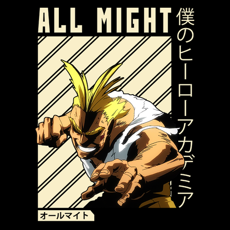 Koszulka Biała My Hero Academia / Akademia bohaterów - WYBIERZ KOLOR KOSZULKI I FASON