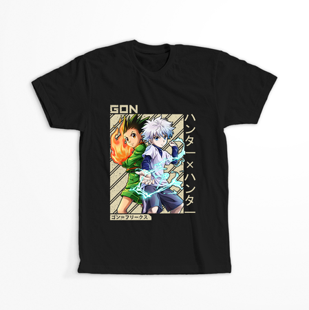 Koszulka Czarna Hunter x Hunter WYBIERZ KOLOR KOSZULKI I FASON