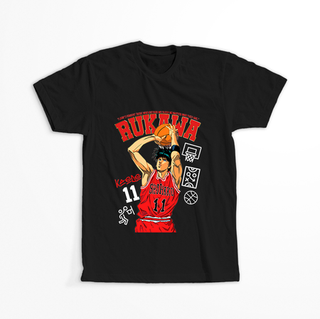 Koszulka Czarna Slam Dunk WYBIERZ KOLOR KOSZULKI I FASON