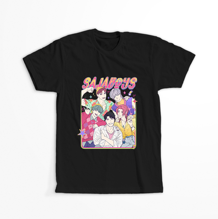 Koszulka Czarna KPop Demon Hunters WYBIERZ KOLOR KOSZULKI I FASON