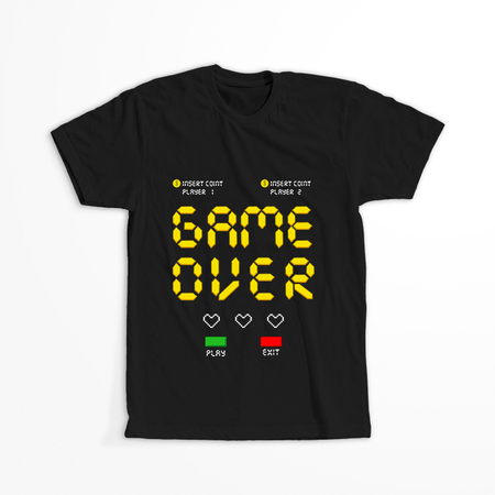 Koszulka Game over WYBIERZ KOLOR KOSZULKI I FASON