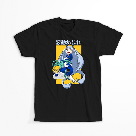 Koszulka Czarna My Hero Academia / Akademia bohaterów - WYBIERZ KOLOR KOSZULKI I FASON