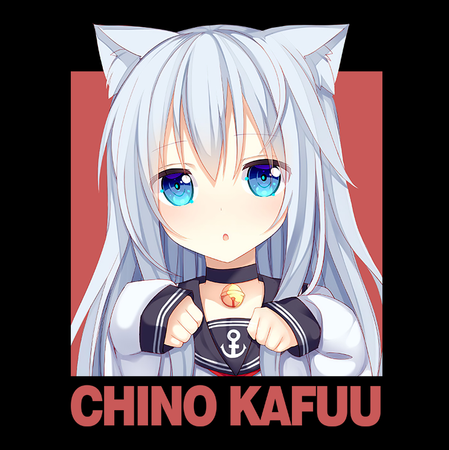 Koszulka Biała - Is the Order a Rabbit?  - WYBIERZ KOLOR KOSZULKI I FASON