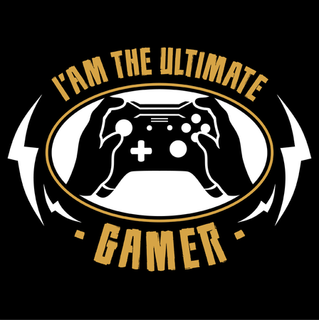 Torba z uszami z I'am the ultimate gamer