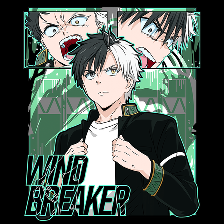 Koszulka Biała Wind Breaker - WYBIERZ FASON I KOLOR KOSZULKI 