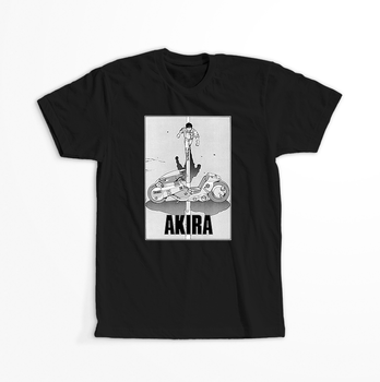 Koszulka Czarna Akira - WYBIERZ KOLOR KOSZULKI I FASON