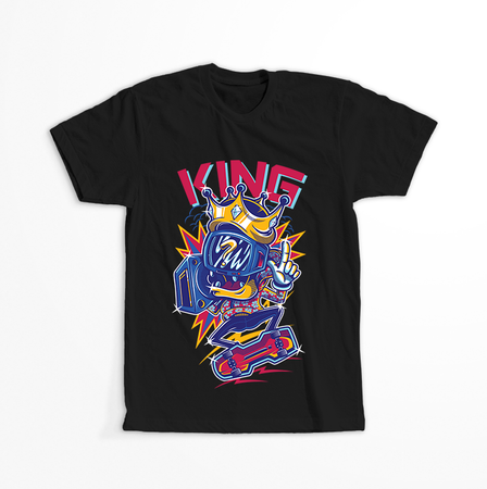 Koszulka Skater king WYBIERZ KOLOR KOSZULKI I FASON