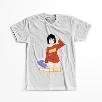 Koszulka Biała Welcome to the N.H.K. WYBIERZ KOLOR KOSZULKI I FASON