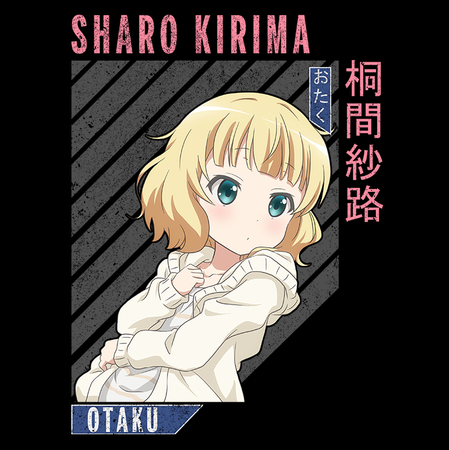 Koszulka Czarna - Is the Order a Rabbit?  - WYBIERZ KOLOR KOSZULKI I FASON