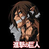 Torba z uszami z Attack on titan