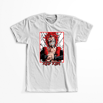 Koszulka Biała My Hero Academia / Akademia bohaterów - WYBIERZ KOLOR KOSZULKI I FASON