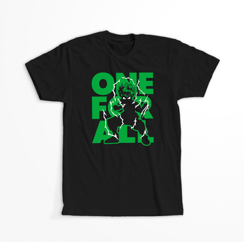 Koszulka Czarna My Hero Academia / Akademia bohaterów - WYBIERZ KOLOR KOSZULKI I FASON