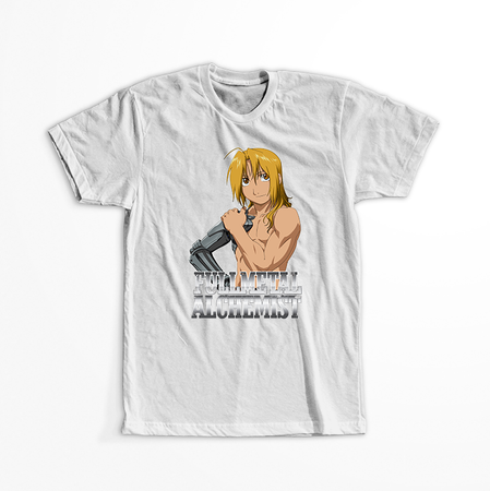 Koszulka Biała Fullmetal Alchemist - WYBIERZ KOLOR KOSZULKI I FASON