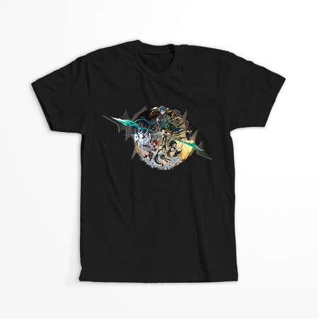 Koszulka Czarna Wuthering Waves - WYBIERZ FASON I KOLOR KOSZULKI