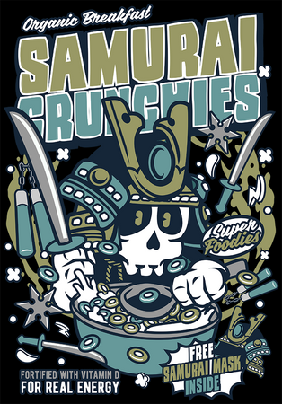 Koszulka Samuraj WYBIERZ KOLOR KOSZULKI I FASON