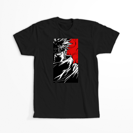 Koszulka Czarna Naruto / Boruto - WYBIERZ KOLOR KOSZULKI I FASON