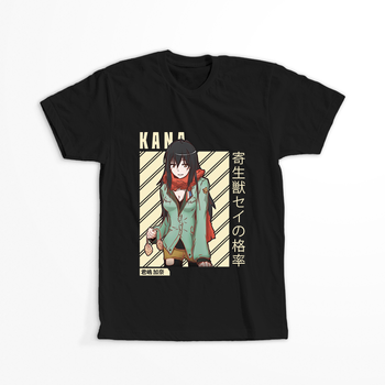 Koszulka Czarna Parasyte - WYBIERZ KOLOR KOSZULKI I FASON