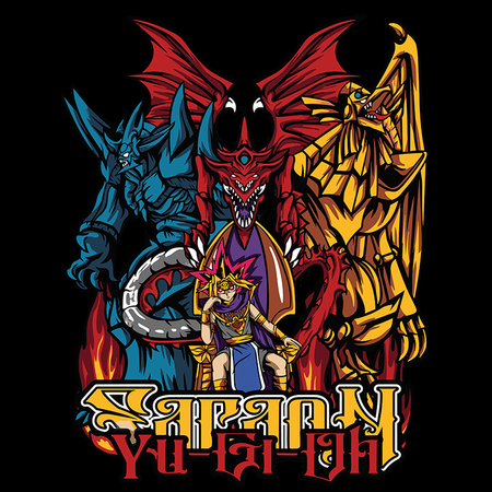 Koszulka Czarna Yu-Gi-Oh! - WYBIERZ KOLOR KOSZULKI I FASON