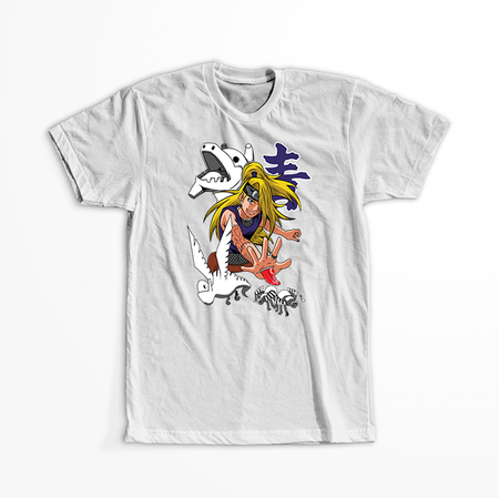 Koszulka Biała Naruto / Boruto - WYBIERZ KOLOR KOSZULKI I FASON