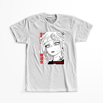 Koszulka Biała My Hero Academia / Akademia bohaterów - WYBIERZ KOLOR KOSZULKI I FASON