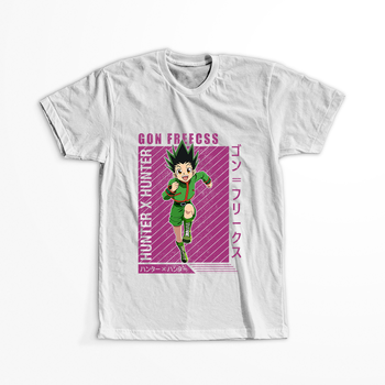 Koszulka Biała Hunter x Hunter WYBIERZ KOLOR KOSZULKI I FASON