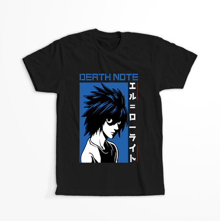 Koszulka Czarna Death Note - WYBIERZ KOLOR KOSZULKI I FASON