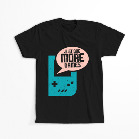 Koszulka  Just one more game  WYBIERZ KOLOR KOSZULKI I FASON
