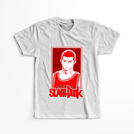 Koszulka Biała Slam Dunk WYBIERZ KOLOR KOSZULKI I FASON