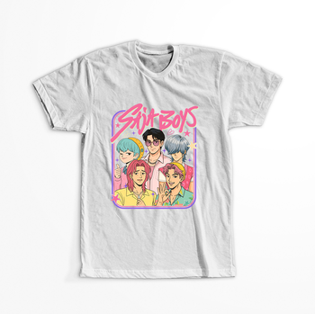 Koszulka Biała KPop Demon Hunters WYBIERZ KOLOR KOSZULKI I FASON