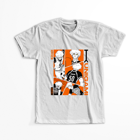 Koszulka Biała - Blue Lock - WYBIERZ KOLOR KOSZULKI I FASON