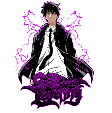 Koszulka Biała - Solo Leveling - WYBIERZ KOLOR KOSZULKI I FASON