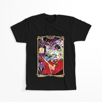 Koszulka Czarna Magic Knight Rayearth - WYBIERZ KOLOR KOSZULKI I FASON