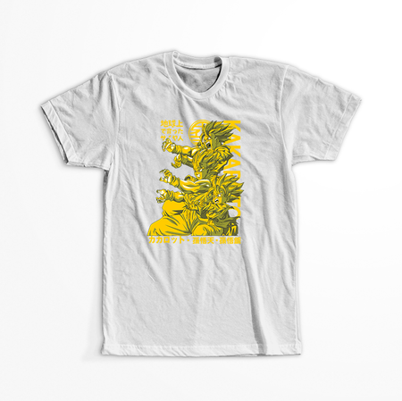 Koszulka Biała Dragon Ball - WYBIERZ KOLOR KOSZULKI I FASON