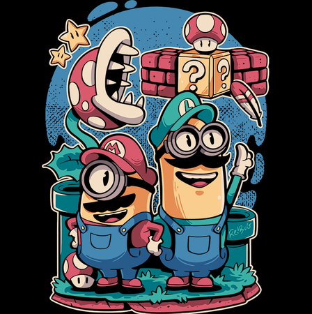 Koszulka Super Mario Bros. KOLOR KOSZULKI I FASON