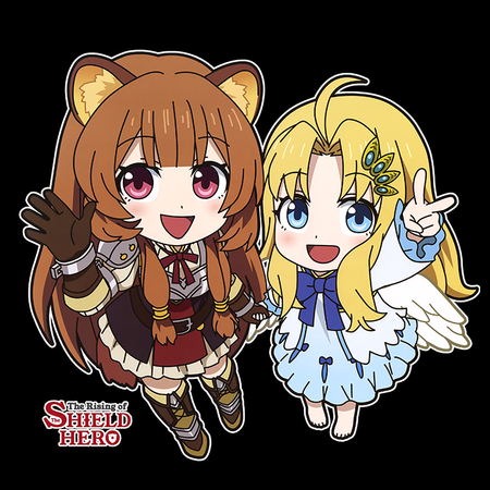 Koszulka Czarna - The Rising of the Shield Hero - WYBIERZ KOLOR KOSZULKI I FASON
