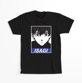 Koszulka Czarna - Blue Lock - WYBIERZ KOLOR KOSZULKI I FASON