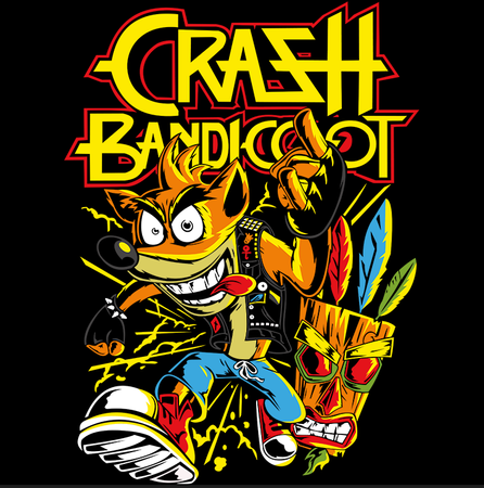 Torba z uszami z Crash Bandicoot