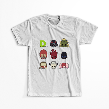 Koszulka Biała Dorohedoro - WYBIERZ KOLOR KOSZULKI I FASON