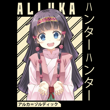 Koszulka Czarna Hunter x Hunter WYBIERZ KOLOR KOSZULKI I FASON