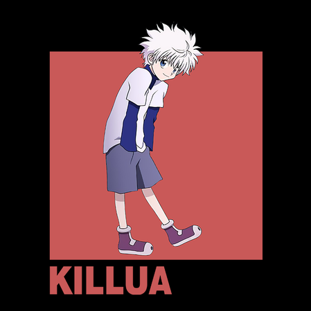 Koszulka Biała Hunter x Hunter WYBIERZ KOLOR KOSZULKI I FASON