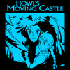 Koszulka Czarna - Howl's Moving Castle - WYBIERZ KOLOR KOSZULKI I FASON