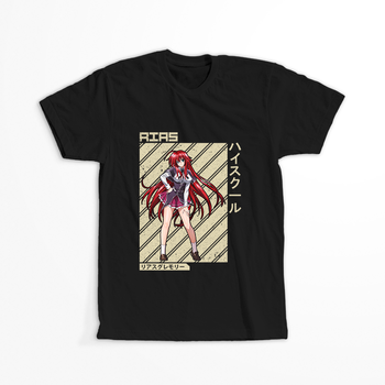 Koszulka Czarna Highschool DxD - WYBIERZ KOLOR KOSZULKI I FASON