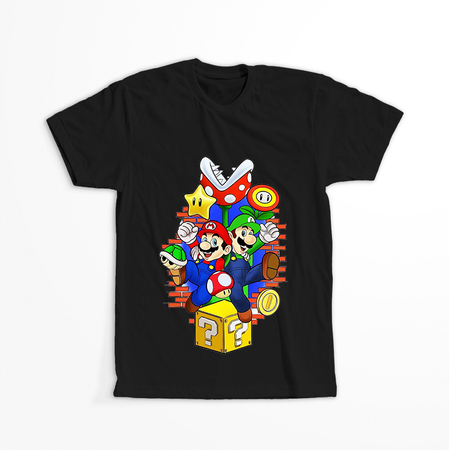 Koszulka Super Mario Bros. KOLOR KOSZULKI I FASON